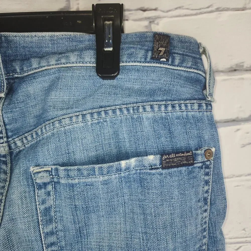 For All ManKind Jeans Womens 31 standard Straight leg blokecore normcore western